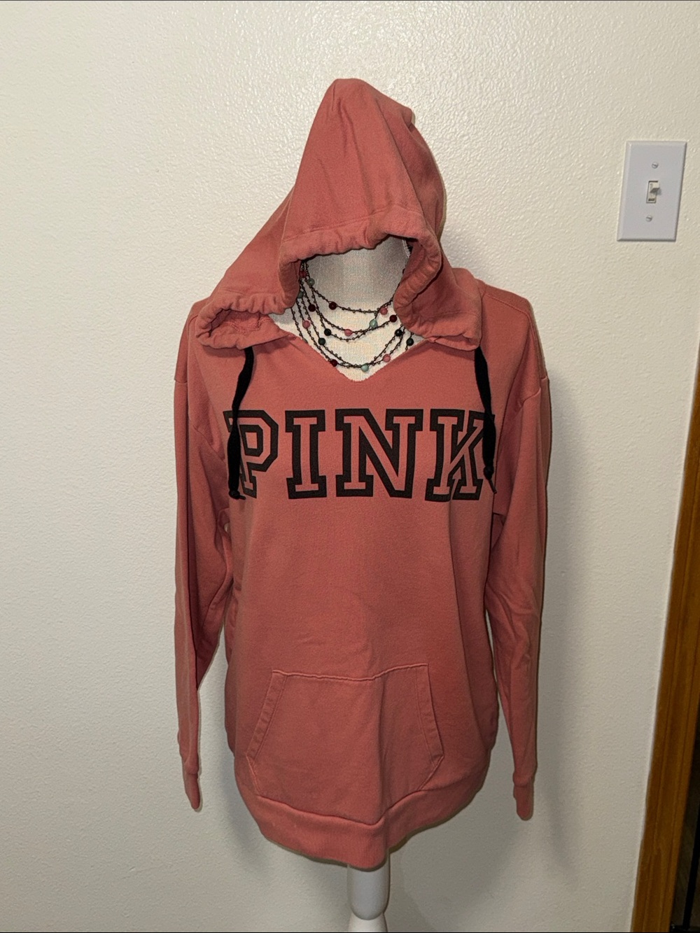 VS PINK Hoodie in Dusty Rose size Small